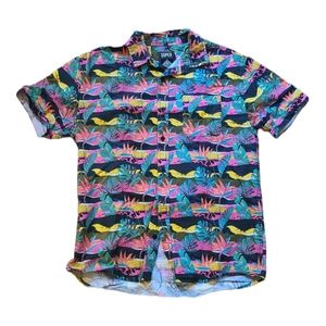 Super Massive Floral Button Down